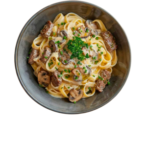 Fettucini Al Funghi Tartufo e Filé
